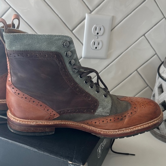 Stacy Adams Mens D Size 10.5 Finnegan Boots - Picture 8 of 9